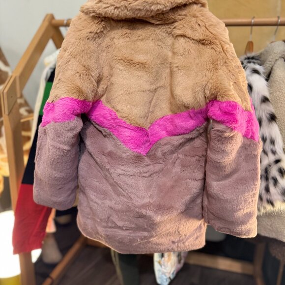 Molo Kids Haili Block Deer Jacket - 5Y - Picture 3 of 5